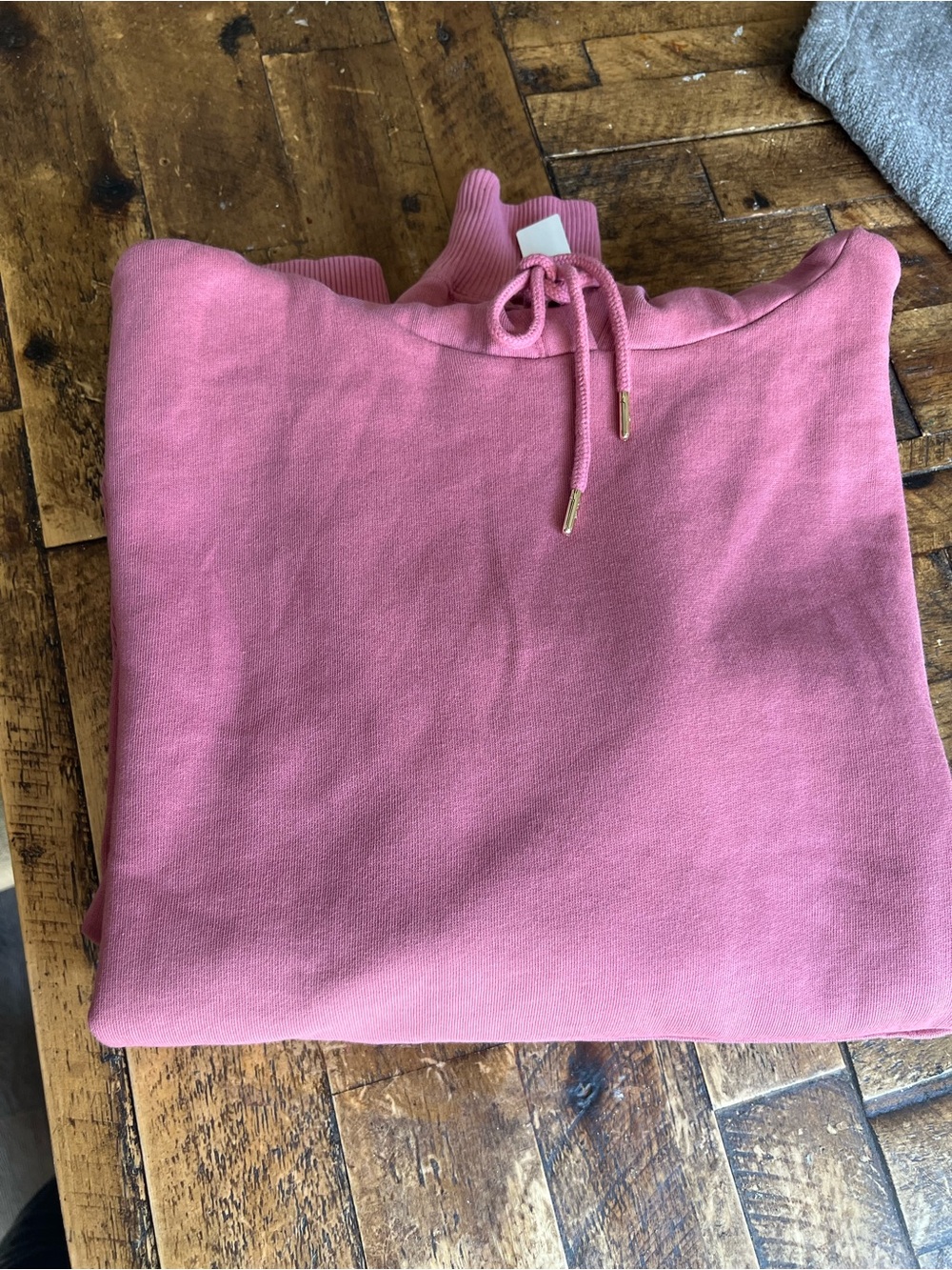 PINK Victoria's Secret Dusty Rose Pullover Hoodie - Picture 7 of 7